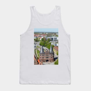 Holsten Gate, Luebeck, Schleswig-Holstein, Germany, Europe Tank Top